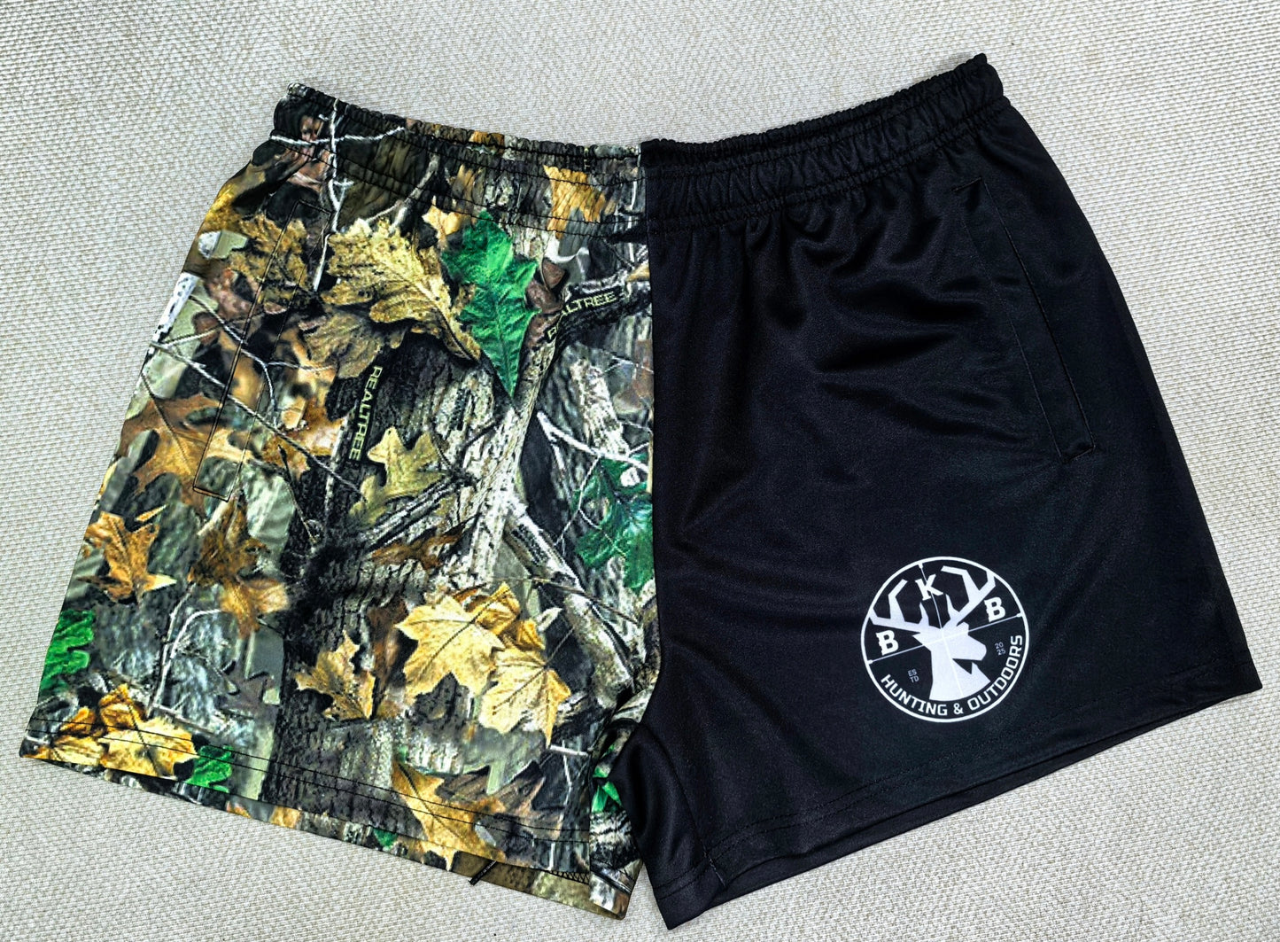 BKB Cammo Footy Shorts